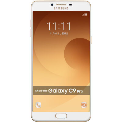 三星&nbsp;Galaxy&nbsp;C9&nbsp;Pro（C9000）6GB+64GB&nbsp;枫叶金&nbsp;全网通&nbsp;4G手机&nbsp;双卡双待
