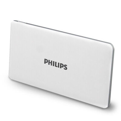 飞利浦&nbsp;移动电源10000毫安聚合物充电宝苹果超薄卡片便携oppo华为三星手机通用&nbsp;薄款10000毫安