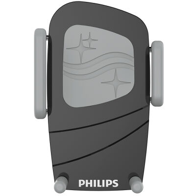 飞利浦&nbsp;DLK35001&nbsp;车载手机支架&nbsp;空调出风口支架&nbsp;360度导航仪支架&nbsp;黑色