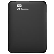 西部数据（WD） Elements 新元素系列 2.5英寸 USB3.0 移动硬盘 1TB（WDBUZG0010BBK）